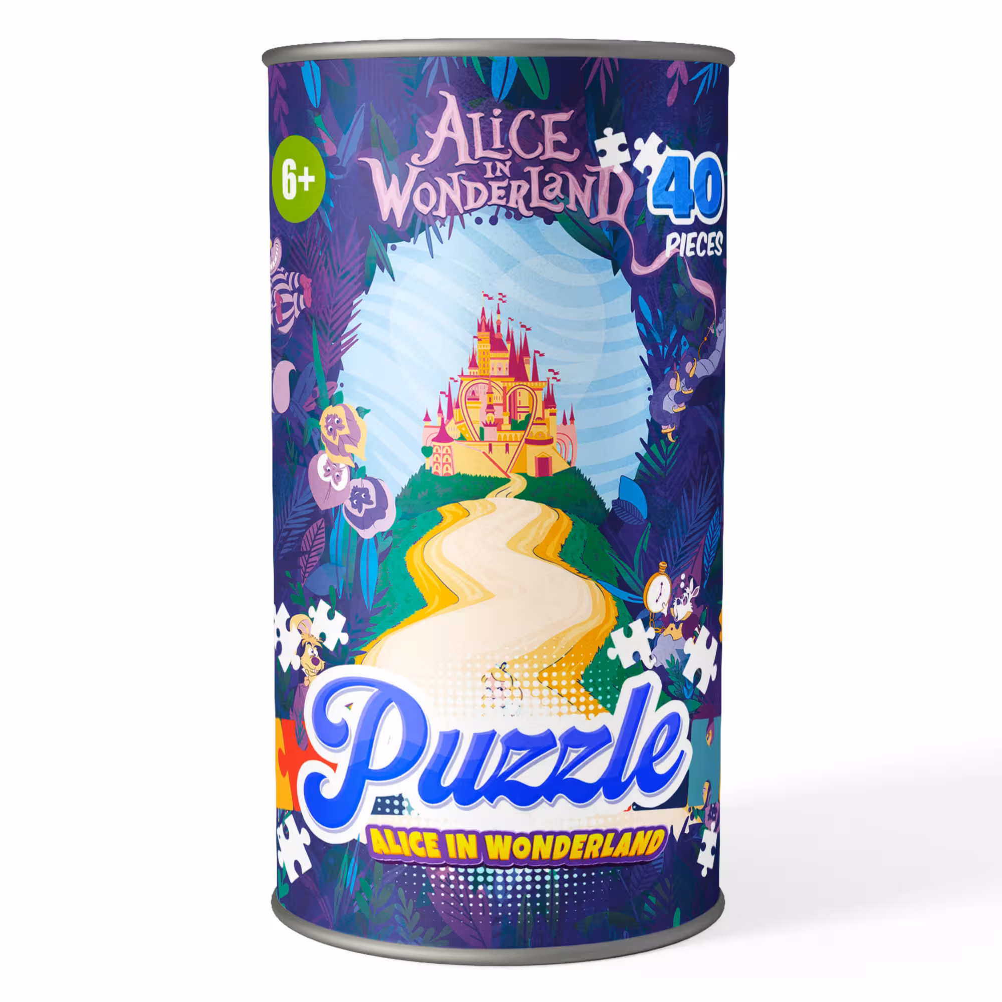 پازل 40 تکه کارتون آلیس در سرزمین عجایب