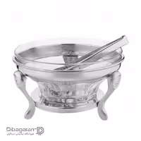 سوفله سالاد خوری سافینوکس مدل حلقه نگین با انبر کد SBM001