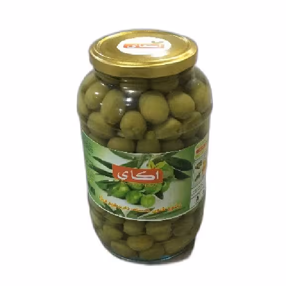 زیتون شور هسته دار  لوکس آکای(2 کیلویی)