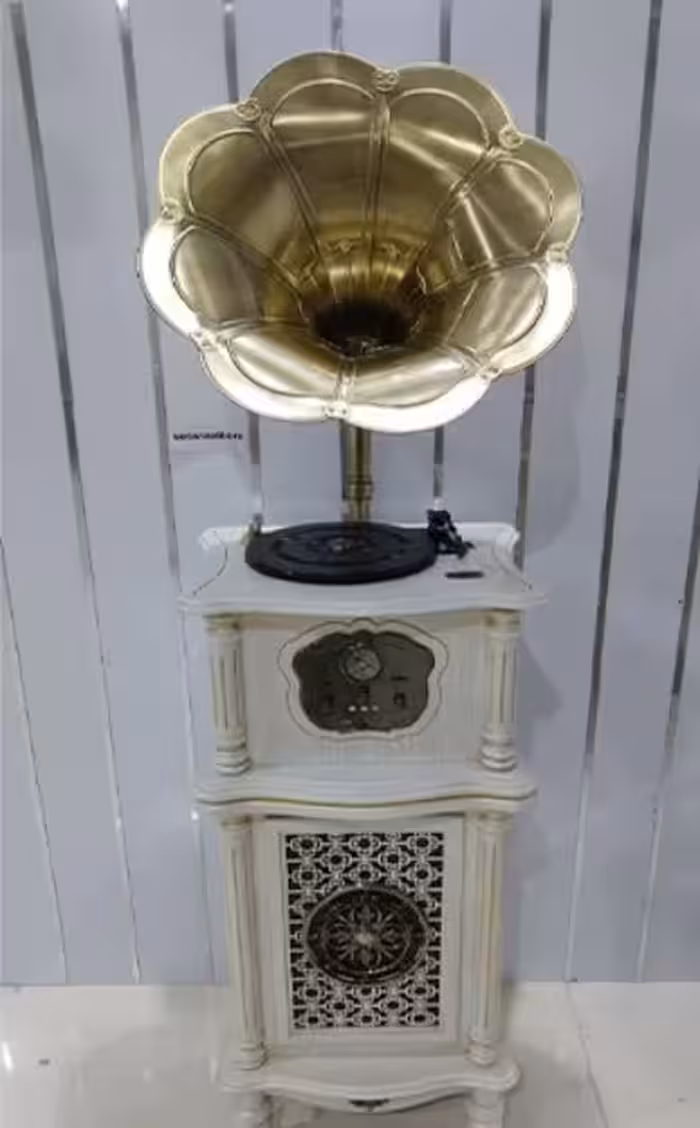 ارسال فوری   امکان خرید حضوری   گرامافون والتر  5 کاره پلاس رنگ کرم  مدل 658