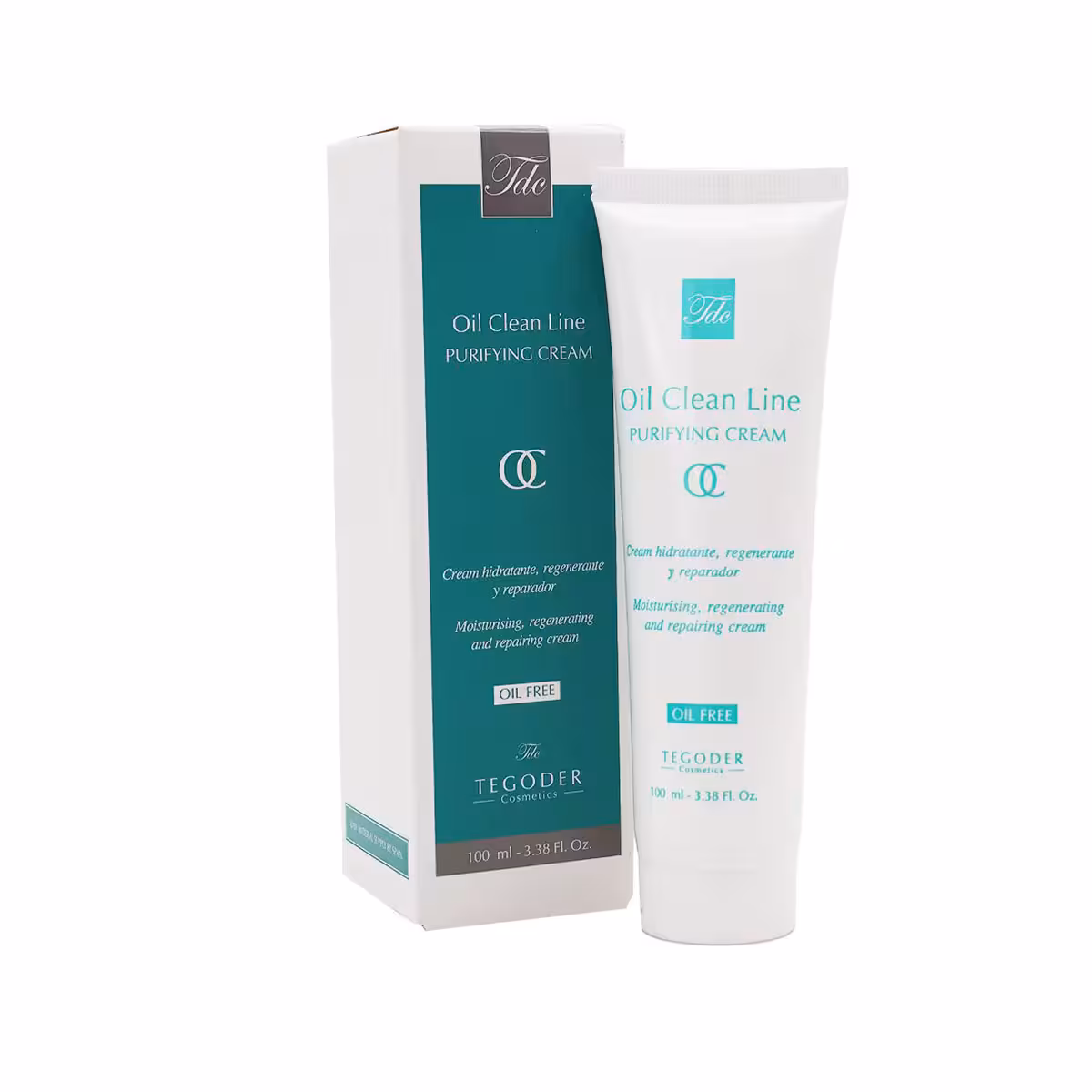 کرم آبرسان پوست چرب تی دی ای تگودر 100 میلی ‌لیتر ـ TdeTegoder Oil Clean Line Purifying Cream  ـ تگودر