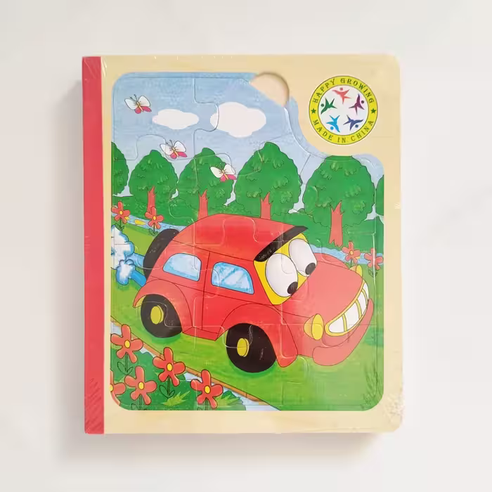 ★پازل کتابی طرح ماشین