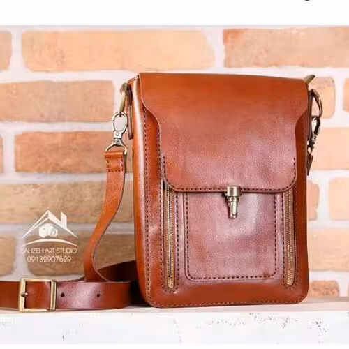 کیف مدارک چرم طبیعی گاو