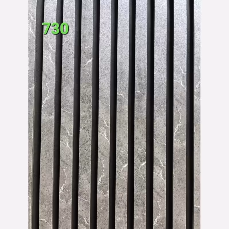 ترمووال فوم پنل سیمنت روشن کد 730 مغزMDF روکشPVC آماده نصب ابعاد 50در280 cm (ارسال با باربری از تهران)(پس کرایه)