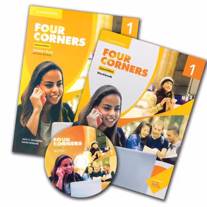 کتاب Four Corners 2nd Edition 1 به همراه CD