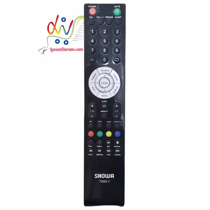کنترل تلویزیون اسنوا T203-1