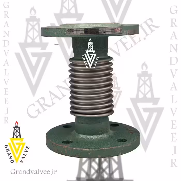 لرزه گیر &quot;4 آکاردئونی فلنجدار کلاس 150 دوجداره  ارتعاشات صنعتی ایران