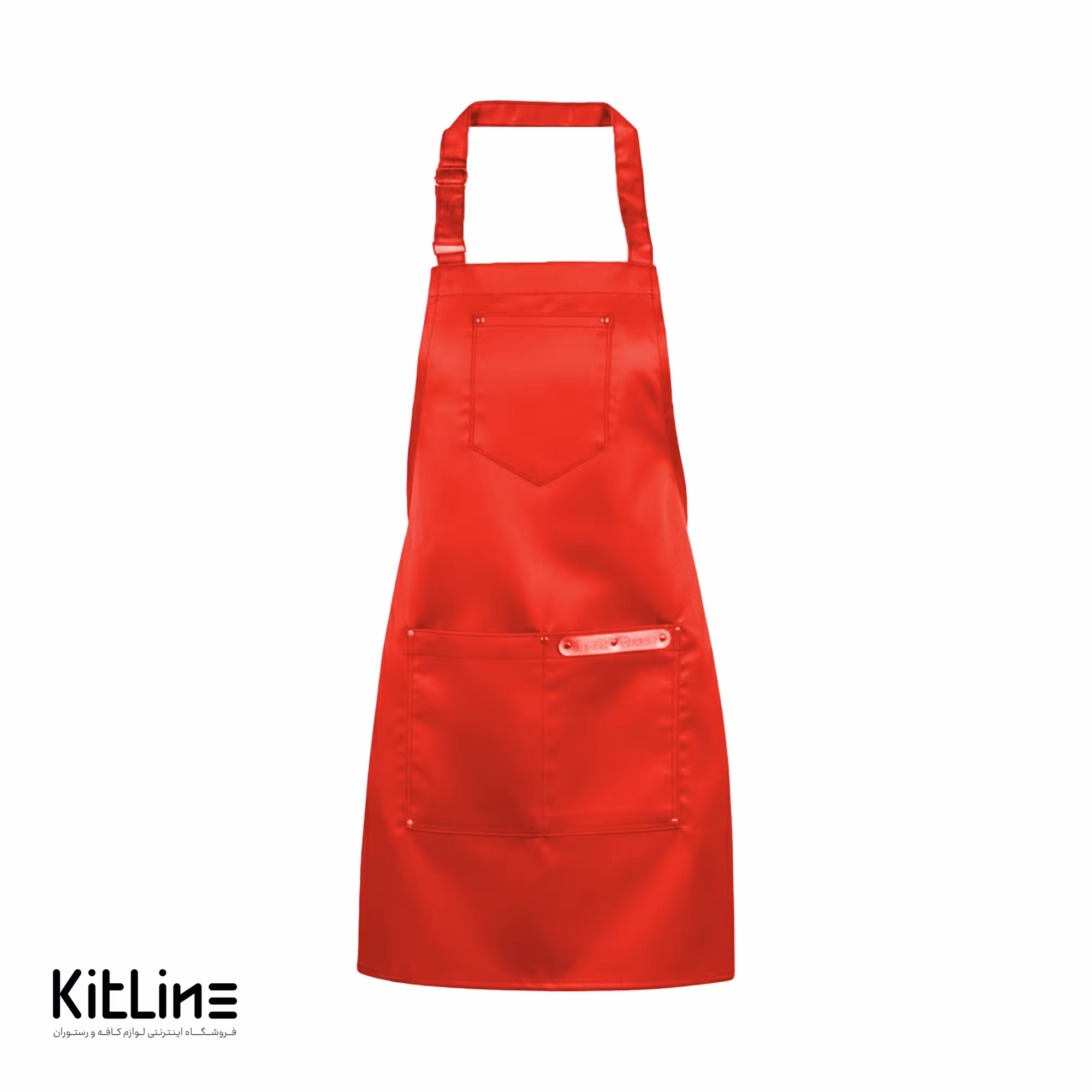 پیشبند ترگال قرمز مدل آترین تک فرم