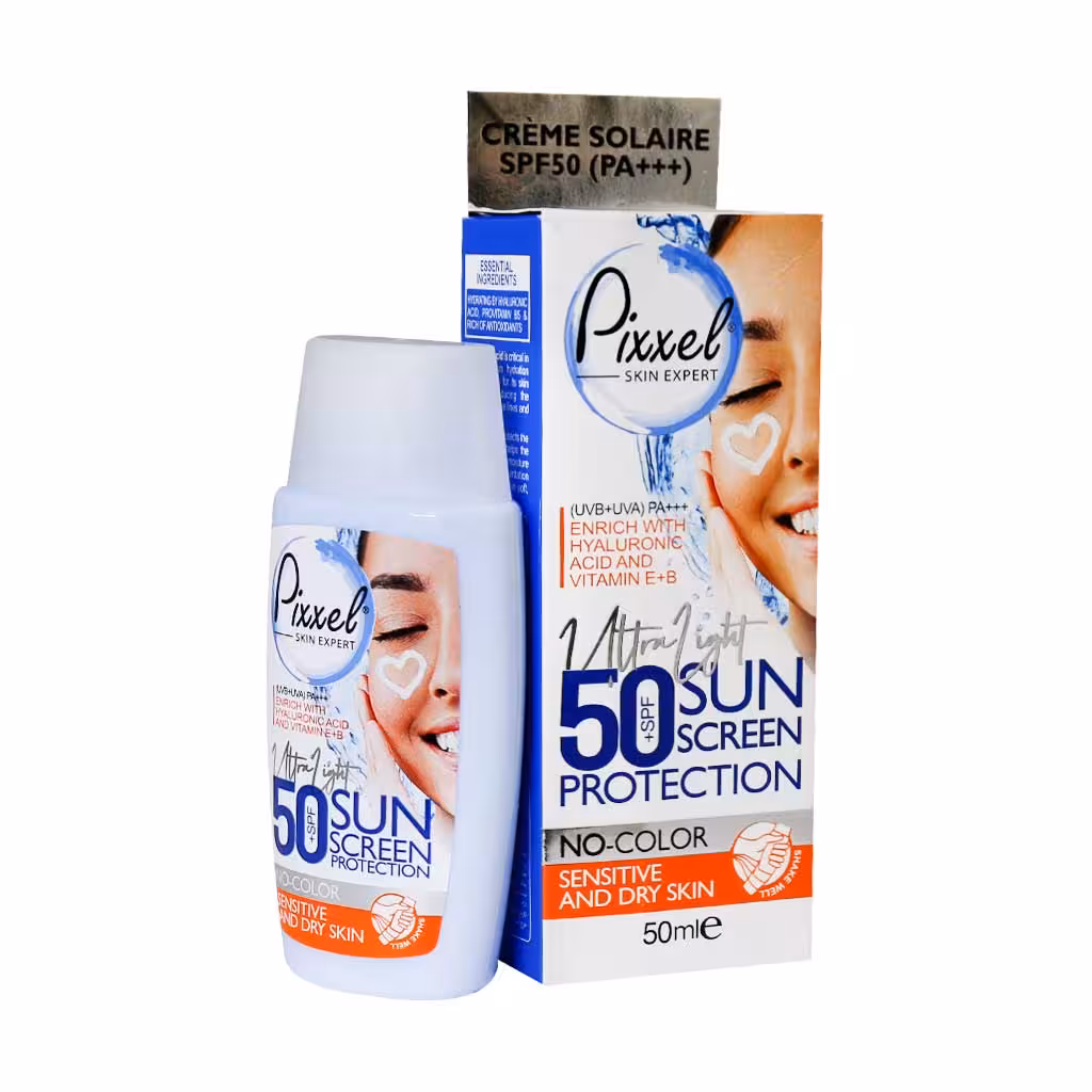کرم ضد آفتاب پیکسل SPF50 پوست خشک