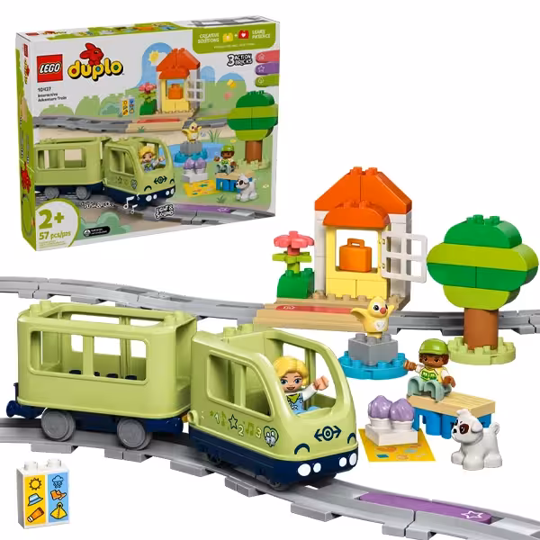لگو دوپلو مدل 10427 قطار ماجراجویی
