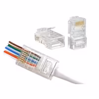 سوکت شبکه AMP RJ45 CAT5/Cat6 UTP