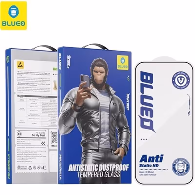 گلس iPhone 17 Pro Max برند Blueo