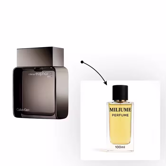 اسانس عطر Ck Euphoria Men Intense برند sfa - کد 1802 - عطر سی کی ایفوریا اینتنس 100ML - میلیوم پرفیوم