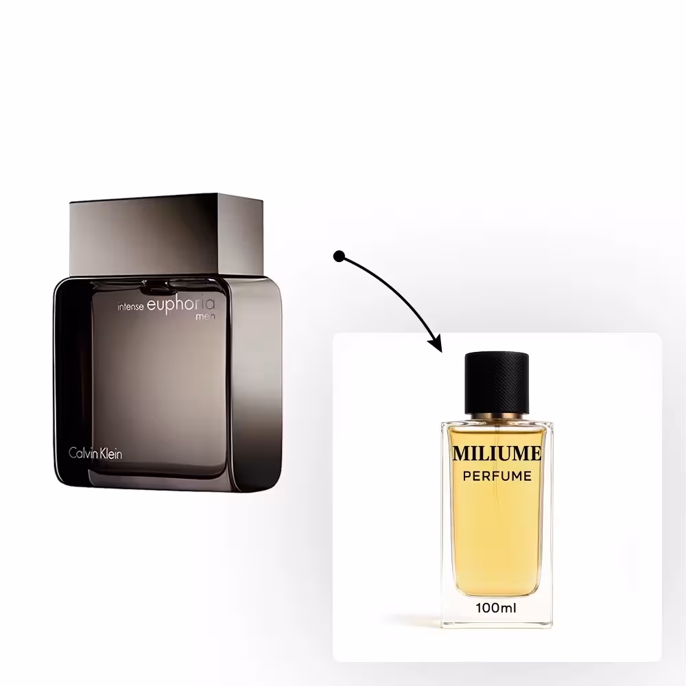 اسانس عطر Ck Euphoria Men Intense برند sfa - کد 1802 - عطر سی کی ایفوریا اینتنس 100ML - میلیوم پرفیوم