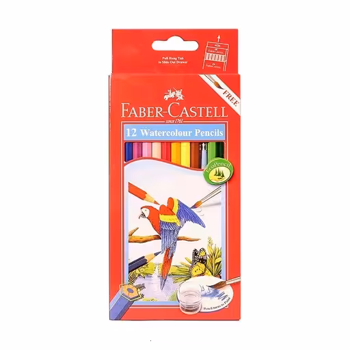 مداد آبرنگی 12 رنگ فابر کاستل Faber Castell