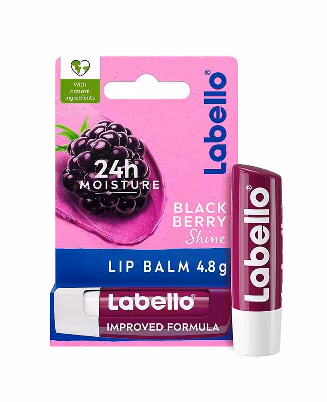 بالم لب لبلو Labello شاه توت  مدل BLACK BERRY