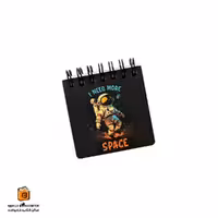 دفترچه مینی فانتزی طرح فضانورد ایمان (iman)