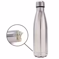 قمقمه آب گرم و سرد ضدباکتری دارای محفظه پنهان لوازم شخصی 320 میلی‌لیتری