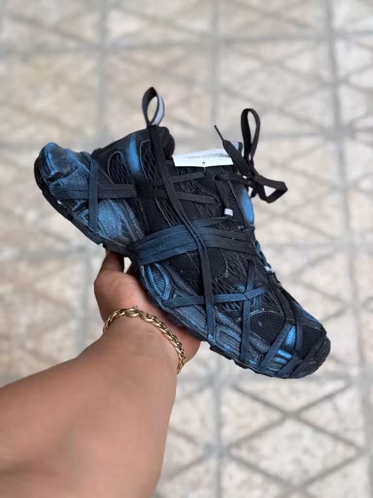 کتونی بالنسیاگا 3XL اسپایدر مشکی آبی ( 1759 )