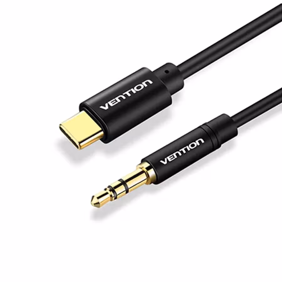 کابل تبدیل صدا USB Type-C به جک 35mm ونشن مدل Spring طول 15 متر