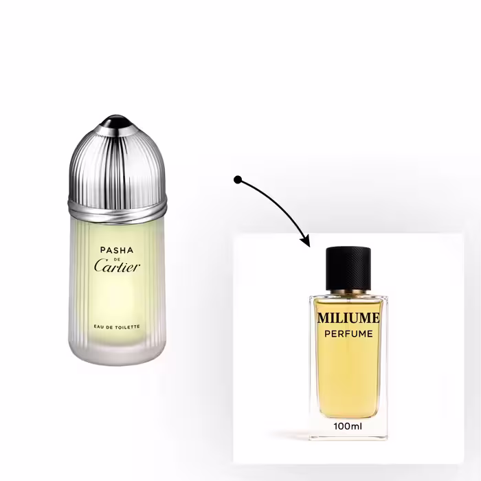 اسانس عطر Cartier Pasha برند sfa - کد 1792 - کارتیر پاشا مردانه 100ML - میلیوم پرفیوم