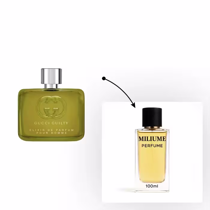 اسانس عطر Gucci Guilty Elixir de Parfum pour Homme برند kpf - کد 2767 - گوچی گیلتی الکسیر د پارفوم 100ML - میلیوم پرفیوم