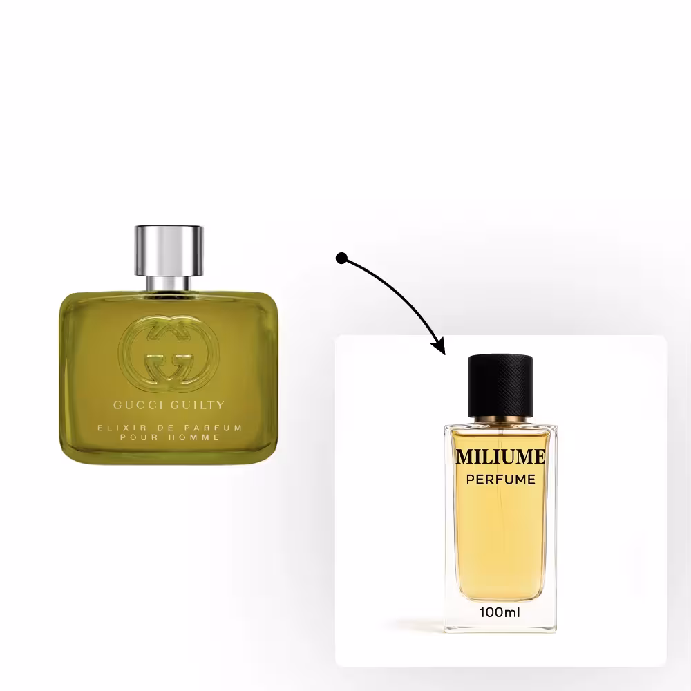 اسانس عطر Gucci Guilty Elixir de Parfum pour Homme برند kpf - کد 2767 - گوچی گیلتی الکسیر د پارفوم 100ML - میلیوم پرفیوم