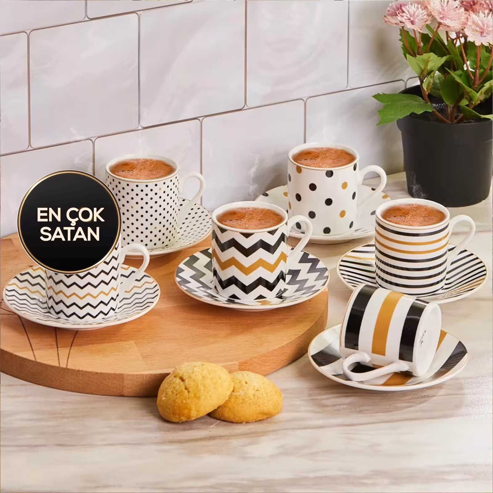 سرویس قهوه خوری 12 پارچه کاراجا مدل Nossa