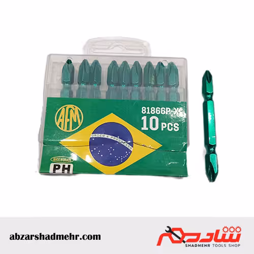 نوک پیچ گوشتی چهارسو برزیلی 6/5 سانتی