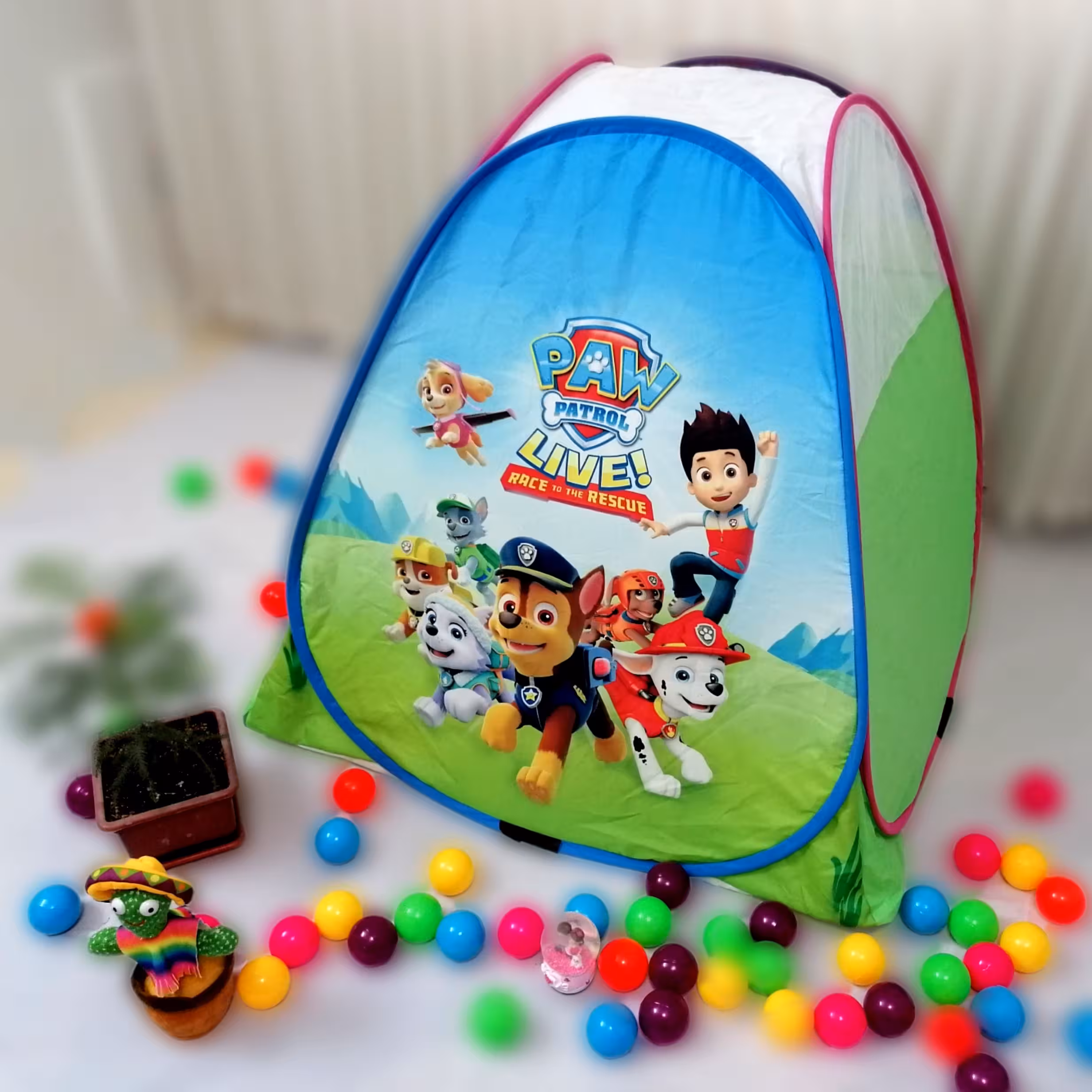 چادر بازی کودک مدل  سگهای نگهبان سایز 2 بزرگ