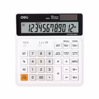 ماشین حساب رومیزی 2صفر12رقم دلیEM01010