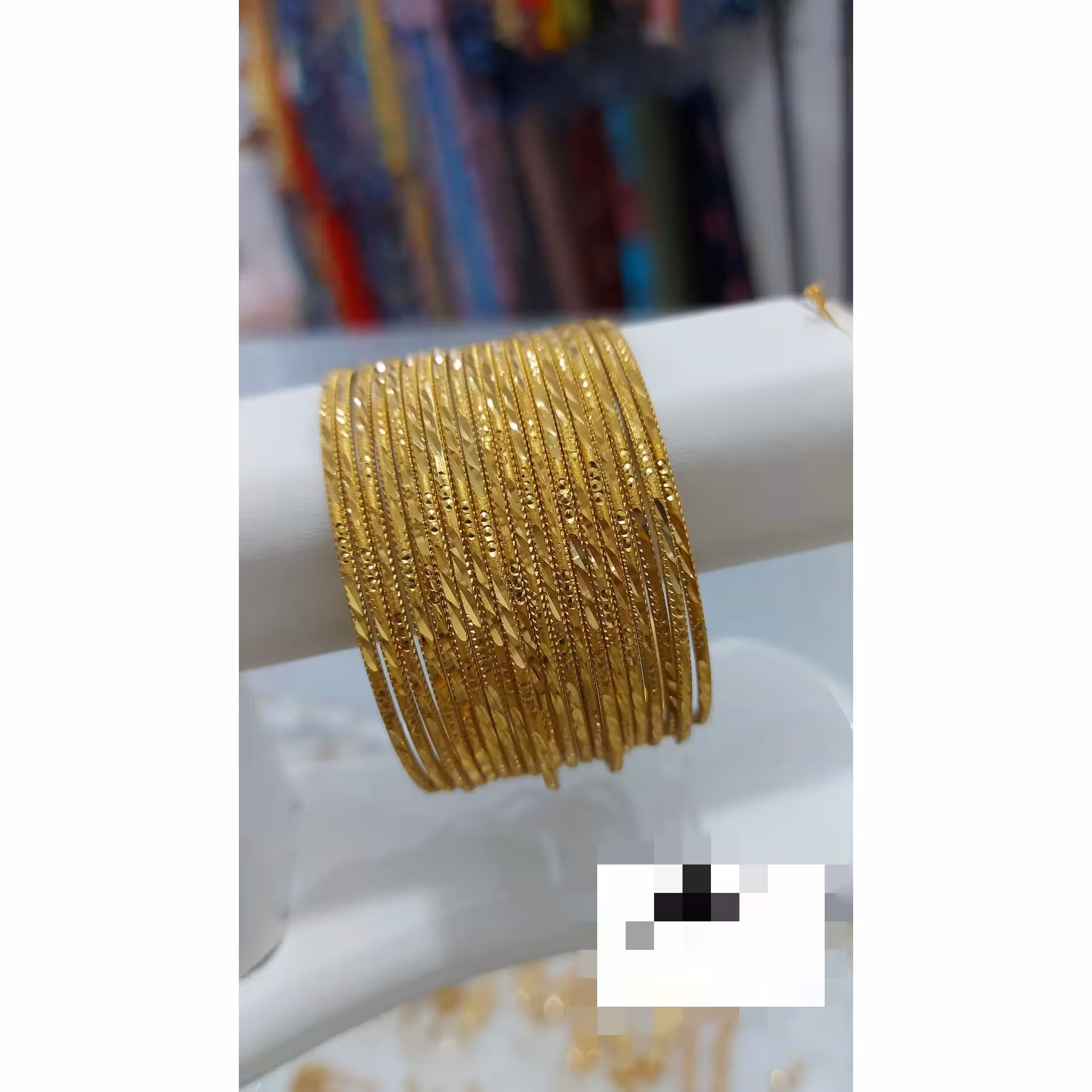 النگوهندی رنگ ثابت پک6عددی موجودی سایزدوکد18