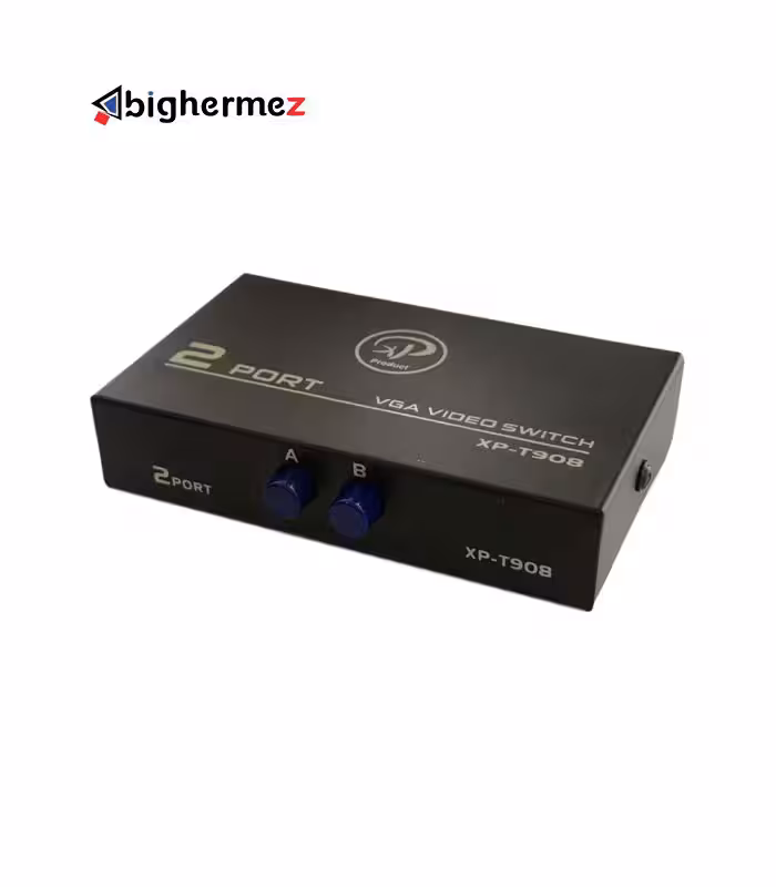 سوئیچ دستی 2 پورت VGA  ایکس پی پروداکت مدل XP-T908