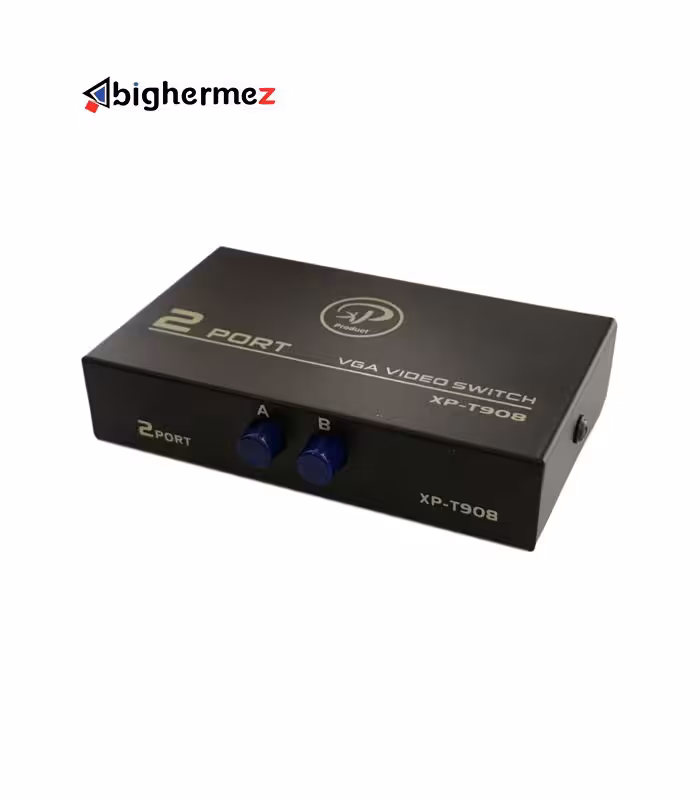 سوئیچ دستی 2 پورت VGA  ایکس پی پروداکت مدل XP-T908