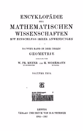 خرید و دانلود نسخه کامل کتاب Geometrie