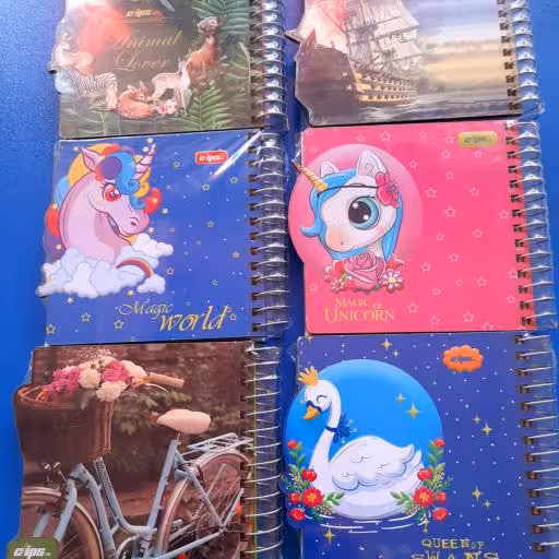 دفترچه جلد چوبی