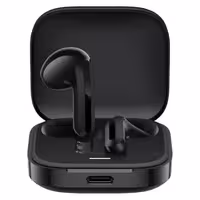 هدفون بلوتوثی شیائومی مدل Redmi Buds 6 Active با نویز کنسلینگ میکروفون (ENC)، درگاه شارژ USB Type-C، دارای دو میکروفون با قابلیت حذف نویز، پشتیبانی از فرمان لمسی، مقاوم در برابر رطوبت و عرق (IPX4)
