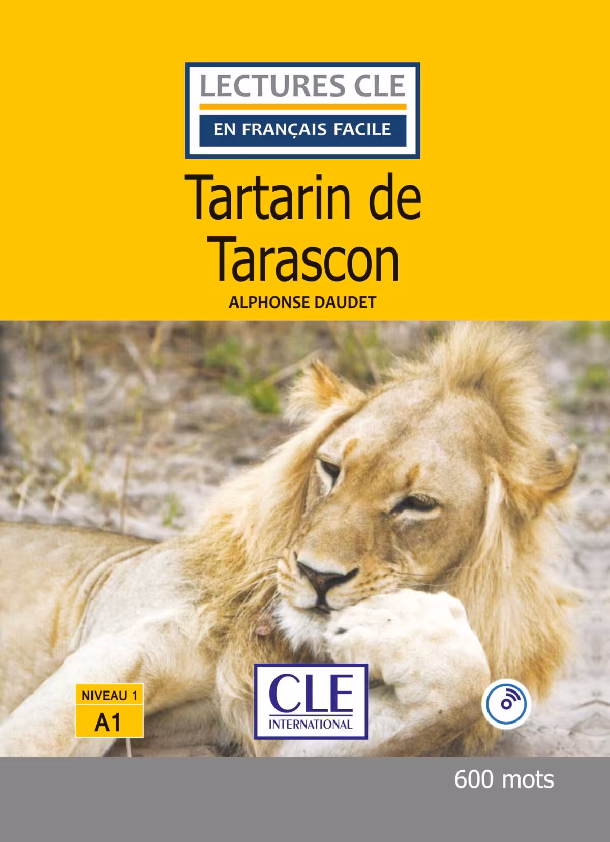 کتاب داستان ساده فرانسوی Tartarin de Tarascon Niveau 1 A1