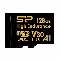 کارت حافظه microSDXC سیلیکون پاور مدل Golden series Superior کلاس 10 استاندارد UHS-I U3 سرعت 10MBps ظرفیت 128 گیگابایت