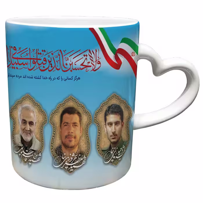 خرید ماگ-لیوان  دسته ساده  سردار سلیمانی کد 35