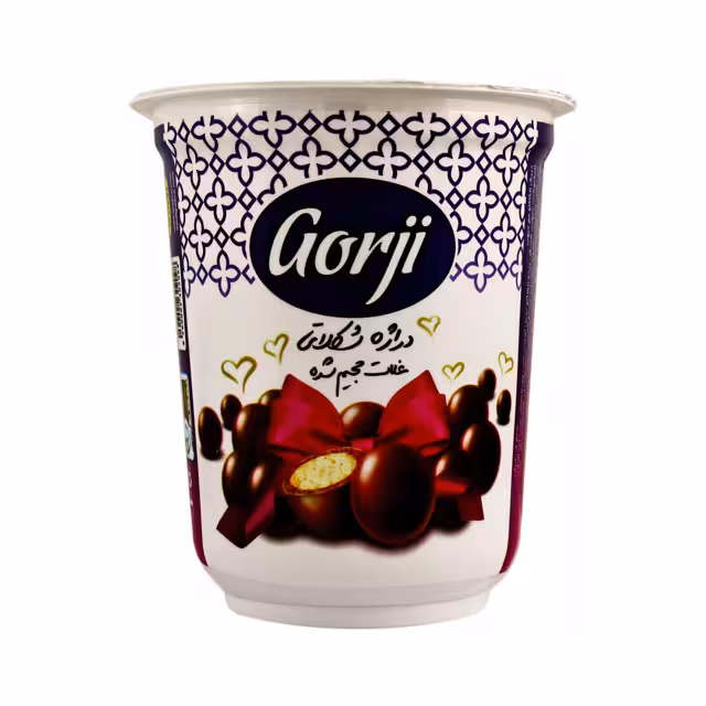 دراژه شکلاتی و غلات حجیم شده گرجی 120 گرمی