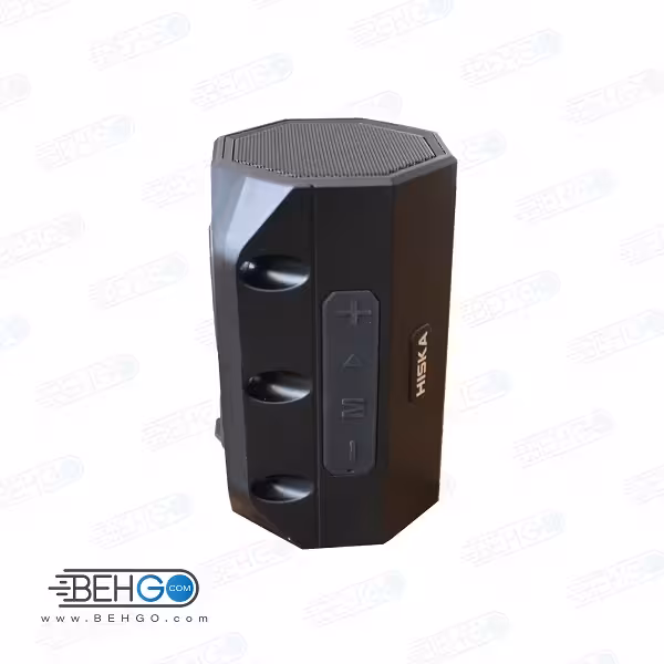 بلندگو یا اسپیکر اصلی بلوتوثی و فلش خور قابل حمل برند هیسکا ضد آب با کیفیت Best Bluetooth speaker Hiska B17s