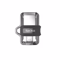 فلش مموری سن دیسک مدل Ultra Dual Drive M3.0 ظرفیت 256 گیگابایت