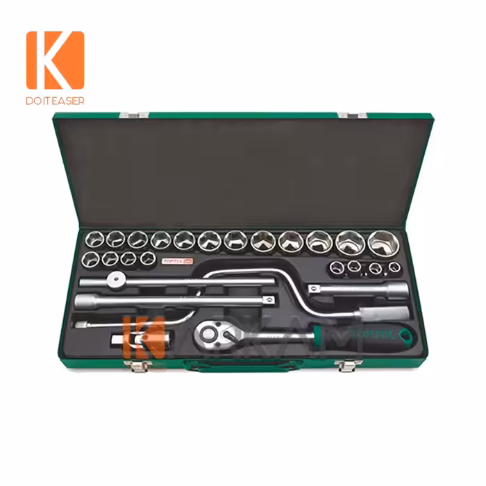 جعبه بکس 26 پارچه 1.2 – 6پر GCAD2607 تاپ تول