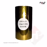 ریبون پرینتر لیبل زن مدل 110mm x 300m سوپر رزین