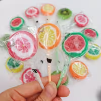 آبنبات چوبی میوه‌ای آدرین بسته 100 عددی