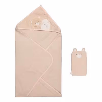 ست حوله دو تکه دورپیچ پاپو مدل Mooka کد 31075014