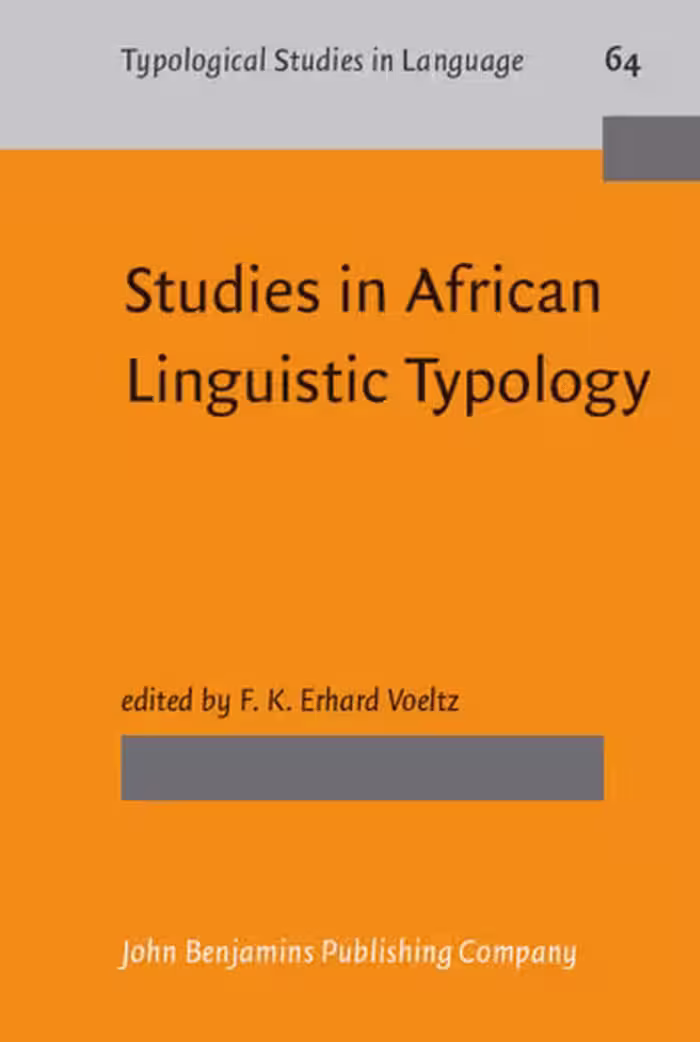 خرید و دانلود نسخه کامل کتاب Studies in African Linguistic Typology