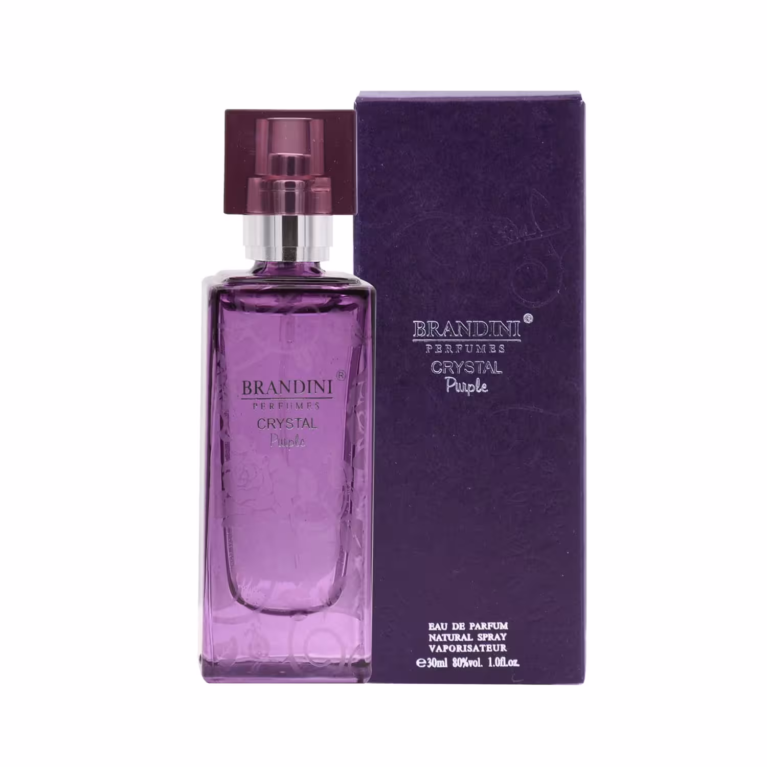 عطر جیبی برندینی زنانه پرپل کریستال Purple crystal