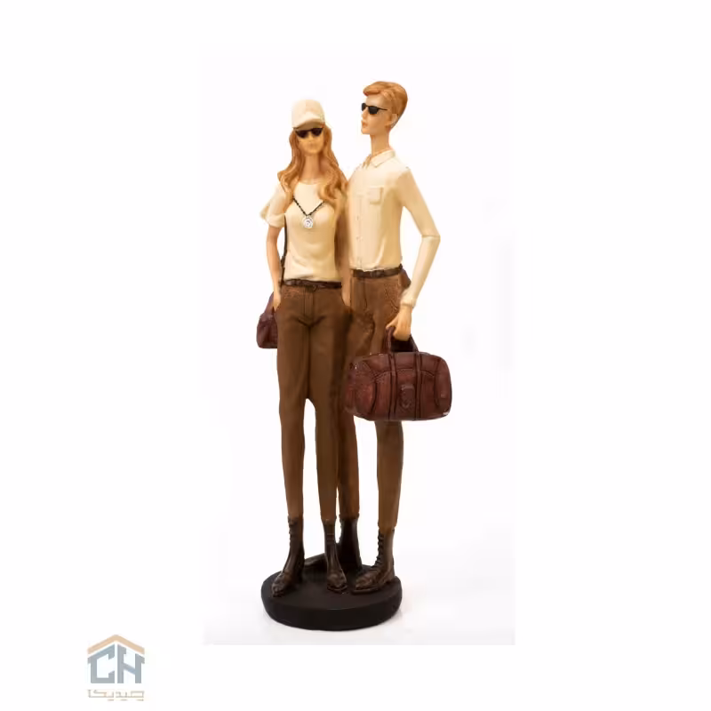 مجسمه زن و مرد گلدکیش مدل 4565